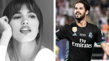 Isco env&iacute;a este regalo a Sara S&aacute;lamo desde Abu Dhabi. Foto: Instagram