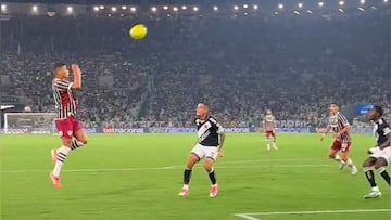 Pase mágico de su capitán.