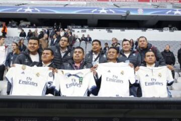 Entrenamiento del Real Madrid en el Allianz Arena en imágenes