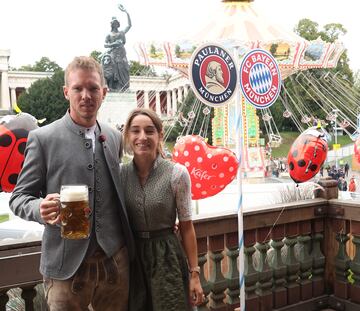 Julian Nagelsmann y Lena Wurzenberger.