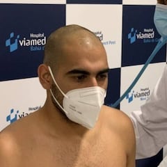 Vizcaíno cumplió su promesa: Fali volverá a entrenar