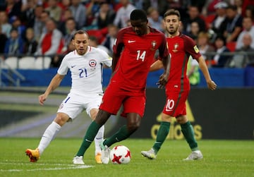 Las mejores imágenes del Portugal-Chile en Kazán