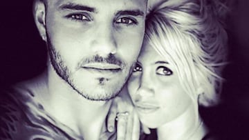 Mauro Icardi y Wanda Nara podrían haber roto.