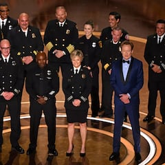 Así fue el homenaje de los Oscar al Departamento de Bomberos de Los Angeles