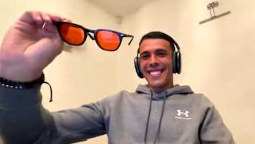 Pedro Porro, durante la entrevista en El Larguero.