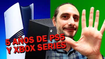 5 años de Xbox Series X/S y PS5