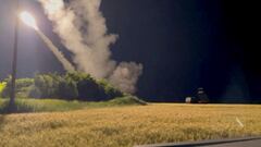 FILE PHOTO: A view shows a M142 High Mobility Artillery Rocket System (HIMARS) is being fired in an undisclosed location, in Ukraine in this still image obtained from an undated social media video uploaded on June 24, 2022 via Pavlo Narozhnyy/via REUTERS  THIS IMAGE HAS BEEN SUPPLIED BY A THIRD PARTY. MANDATORY CREDIT. NO RESALES. NO ARCHIVES. REUTERS WAS NOT ABLE TO VERIFY THE LOCATION OR DATE THE VIDEO WAS FILMED. THE VIDEO SHOWS THE FIRING OF WHAT PURPORTS TO BE A HIGH MOBILITY ARTILLERY ROCKET SYSTEM (HIMARS). THE SHAPE OF THE WEAPON MATCHES FILE IMAGES OF THE ROCKET SYSTEM/File Photo