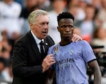 A furious Carlo Ancelotti reacts to Vinícius incident during Real Madrid defeat