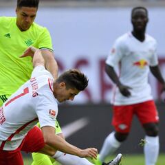 Gris empate del Betis ante un Leipzig superior (1-1)