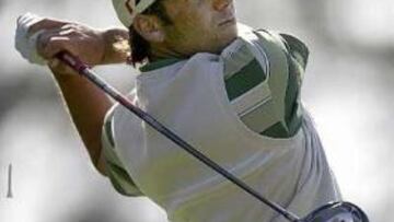 <b>BUICK INVITATIONAL. </b>El español Sergio García lidera el torneo de San Diego.