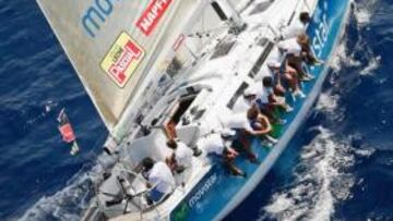 El 'Movistar' luchará por el título en la última jornada de la Copa del Rey de Vela