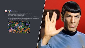 Una de las soluciones de los puzles daba como respuesta el emoji del saludo vulcano de Star Trek