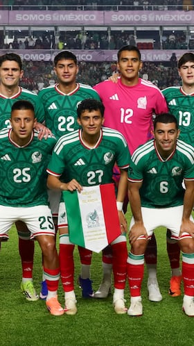 Mexico team group during 2026 International Friendly match between Mexico (Mexican National team) and Iceland (Islandia) at La Corregidora Stadium, on February 25, 2026 in Santiago de Queretaro, Mexico.