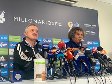 Alberto Gamero se presentó con la plantilla, dirigió su primer entrenamiento y habló en rueda de prensa del proyecto que comenzará en 2020 en Millonarios. 