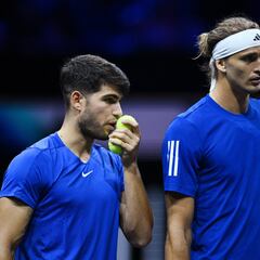 Laver Cup: resumen y resultados de la primera jornada | Alcaraz/Zverev - Fritz/Shelton