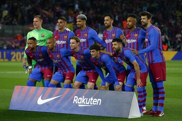 Equipo del Barcelona.