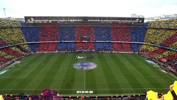 Panorámica del Camp Nou.