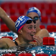 Mireia Belmonte y Lidón Muñoz, las más fuertes en Terrassa