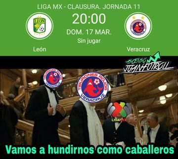 Los memes del descenso de Veracruz en Liga MX