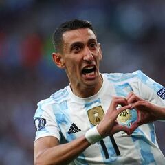 Di María, por si falla Raphinha