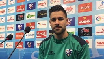 Luso, jugador del Huesca.