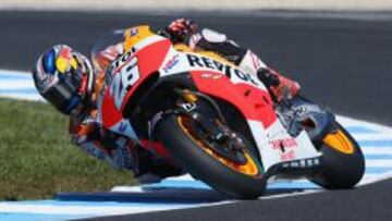 Pedrosa se queda sin acceso directo a la Q2 en Phillip Island