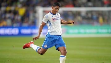 Luis Romo of Cruz Azul during the game Columbus Crew (USA) vs Cruz Azul (MEX), corresponding to the 2021 Champions Cup, at Lower.com Field Stadium, on September 29 2021.
<br><br>
Luis Romo de Cruz Azul durante el partido Columbus Crew (USA) vs Cruz Azul (MEX), correspondiente al partido de Campeones Cup 2021, en el Estadio Lower.com Field, el 29 de Septiembre de 2021.