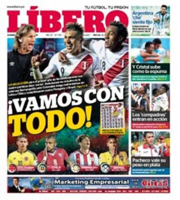 Portadas de la prensa deportiva