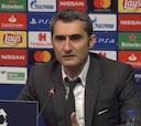 Ernesto Valverde: "No pediremos perdón por tener a Messi"