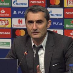 Ernesto Valverde: "No pediremos perdón por tener a Messi"