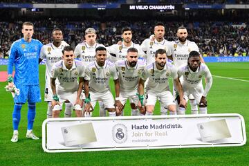 Once inicial del Real Madrid.