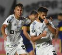 Santos le ganó a Boca y lo complicó en el grupo