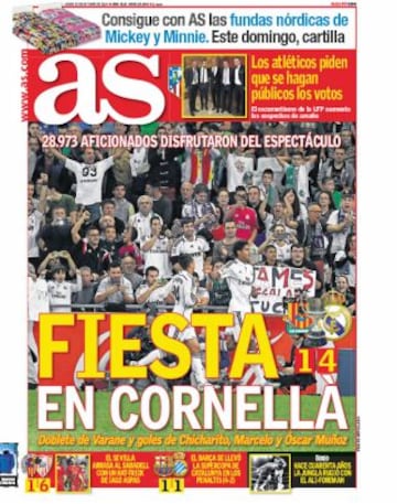 Las portadas de AS de octubre