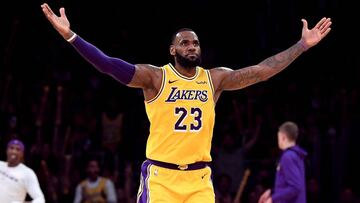 Emperador LeBron: 35 años, más de 9.000 asistencias... y Kobe a tiro