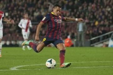 Gol 3-0 de Alexis del Barcelona