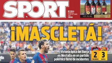 Triunfo en Valencia: euforia en la prensa de Barcelona