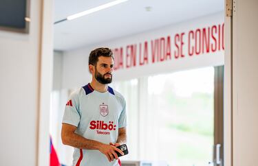Nacho en las instalaciones de entrenamiento de Donaueschingen.