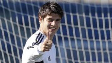 <b>OPORTUNIDAD. </b>Morata podría estar en el banquillo ante el Rayo.