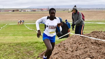 Maurine Jemutai, en acción