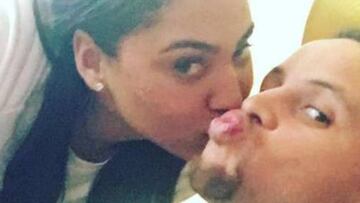 Ayesha y Stephen Curry.