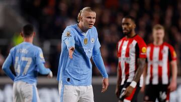 Brentford 1 - Manchester City 3: resumen, resultado y goles del partido