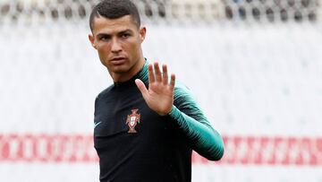 Cristiano y su primera sesión en Rusia: pidió calma al público