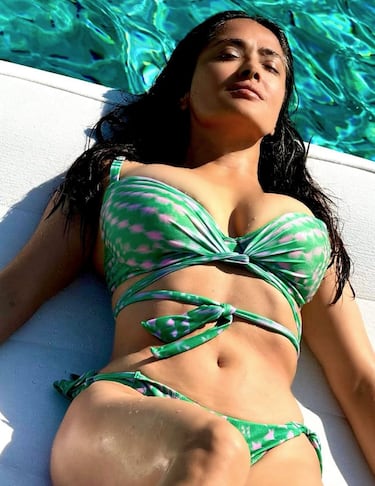This is what award-winning actress Salma Hayek looks like at 58 years old