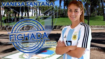 Vanesa Santana ficha por el Sporting de Huelva. 