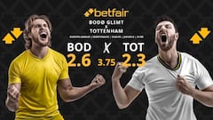Bodø/Glimt vs. Tottenham: horario, dónde ver, pronósticos y cuadro