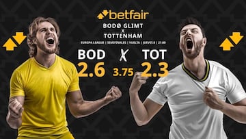 Bodø/Glimt vs. Tottenham: horario, dónde ver, pronósticos y cuadro