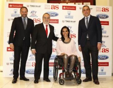 Alfredo Relaño, Juan Cantón, Teresa Morales y Manuel Mirat.
