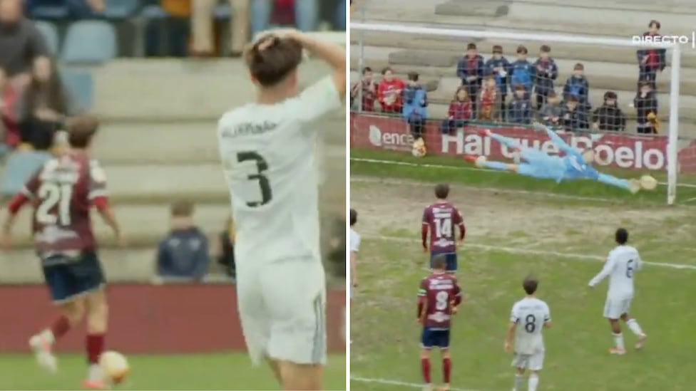 El relevo de Courtois está asegurado: las dos bestiales paradas de Fran González en 5 minutos