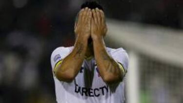 Esteban Paredes anotó todos los goles de Colo Colo en la Copa Libertadores.