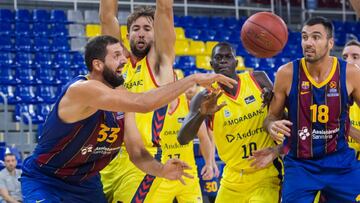 Nikola Mirotic volvió con fuerza ante el Morabanc Andorra.